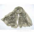 Fashion lady shawl special chinese quality TR floral printing scarf Janpanese scarf
